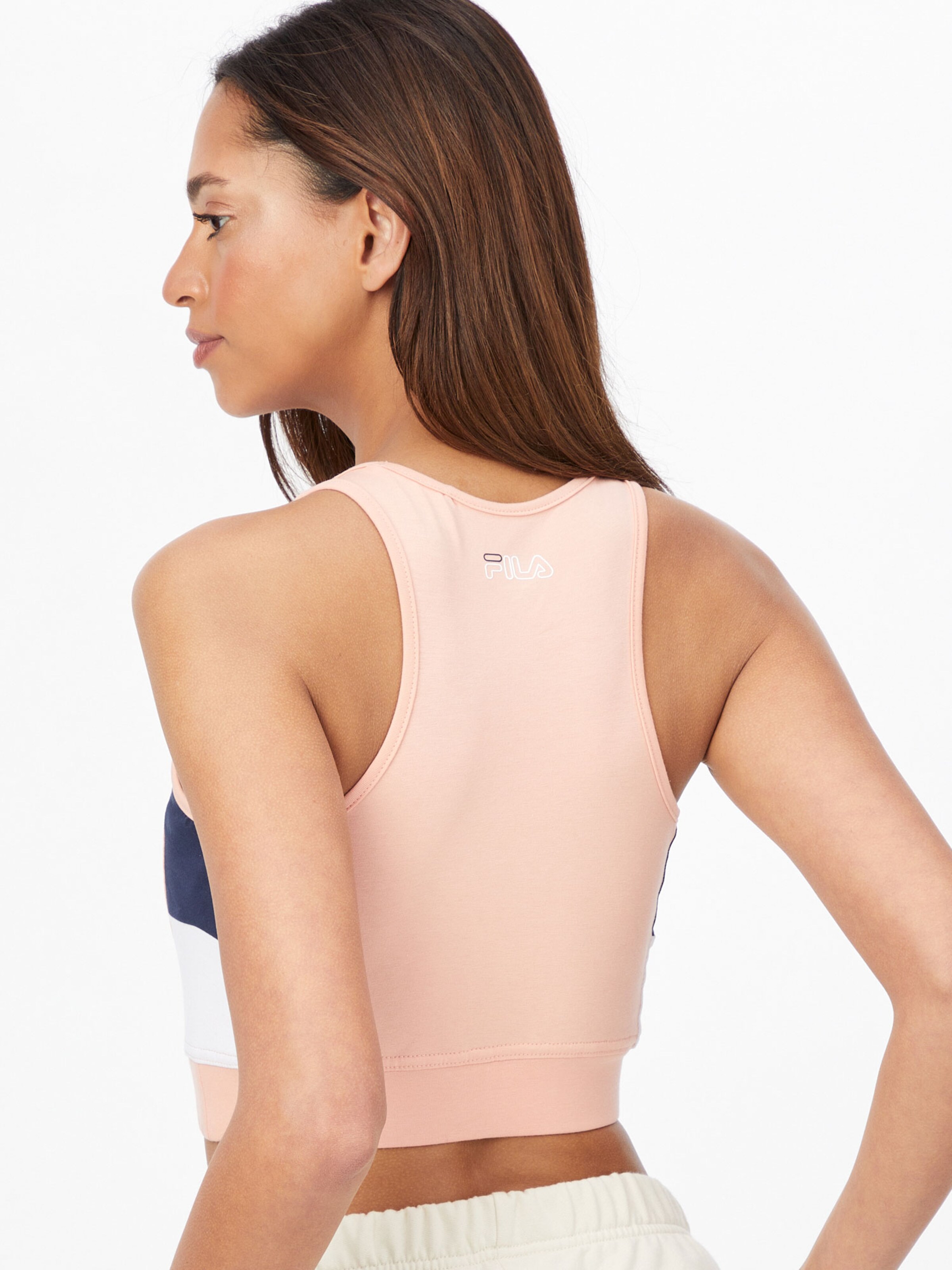 Frauen Sportbekleidung FILA Top 'Jadea' in Koralle - HL25176 Frauen Sportbekleidung FILA Top 'Jadea' in Koralle - HL25176