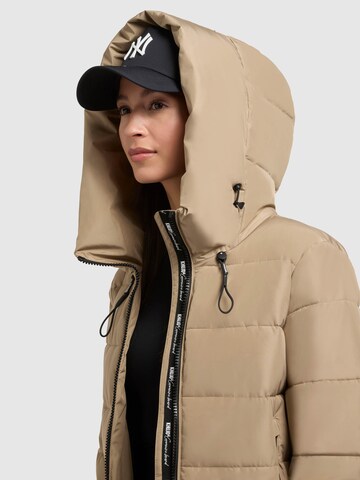 khujo Vinterfrakke ' JILIAS4 ' i beige