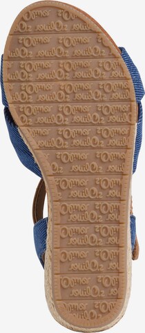 s.Oliver Sandalen in Blauw