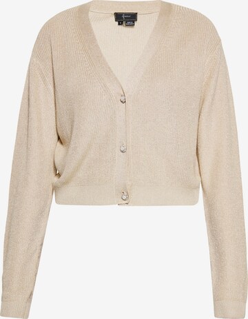 faina Knit cardigan in Beige: front