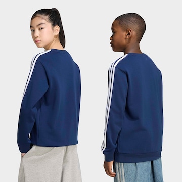 ADIDAS ORIGINALS Μπλούζα φούτερ '3-Stripes Loose Crew' σε μπλε