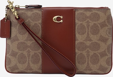 COACH Clutch in Red: front