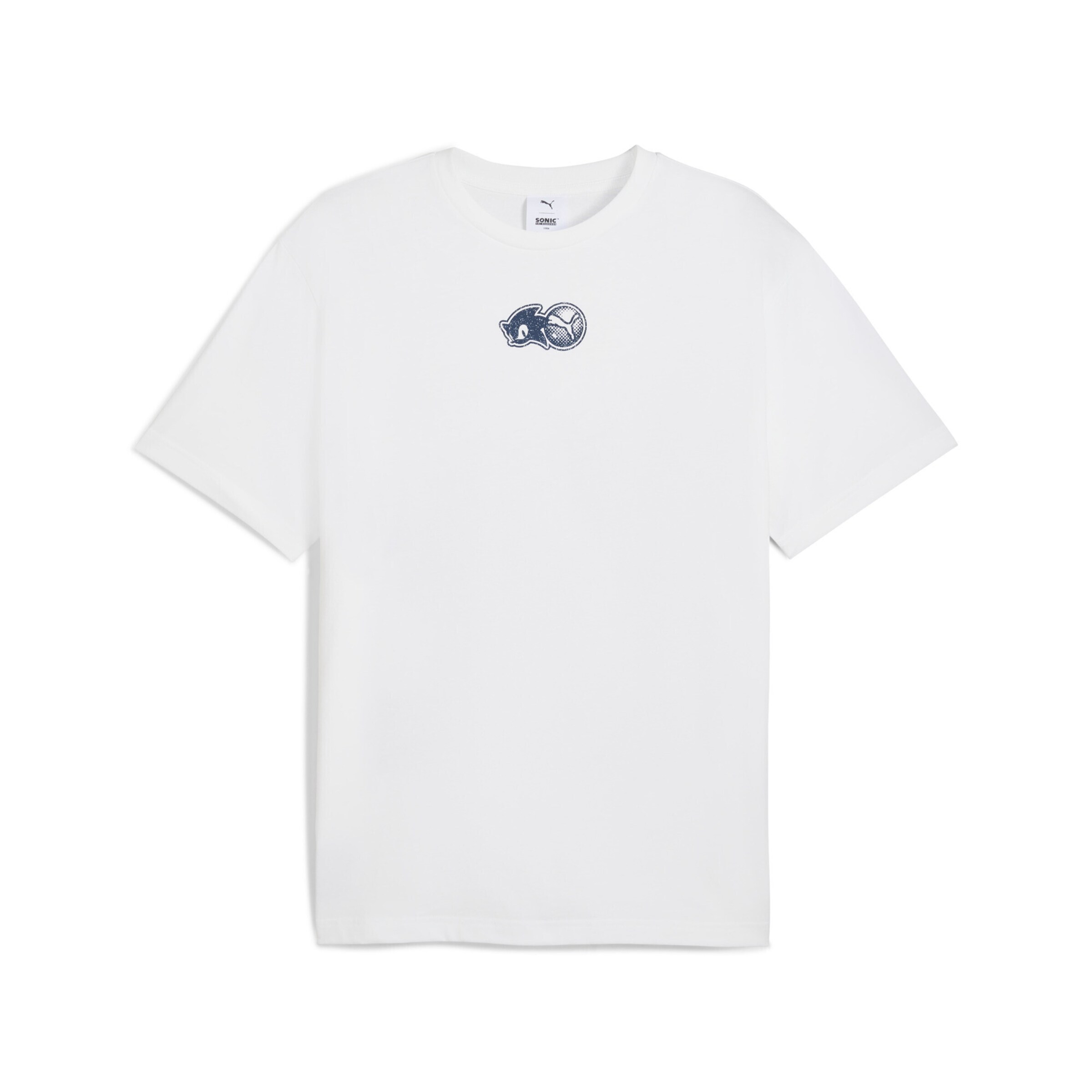 PUMA Shirt 'PUMA x SONIC THE HEDGEHOG' in White, Item view