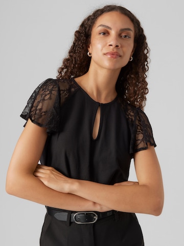 VERO MODA Bluse 'MILLA' in Schwarz