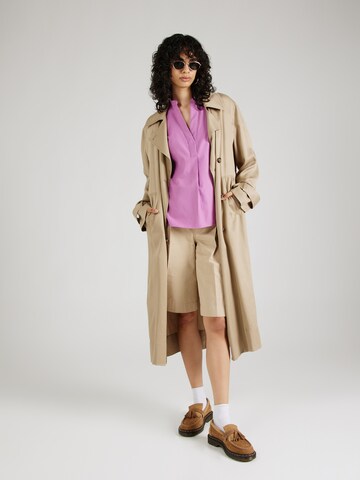 Chemisier QS en violet