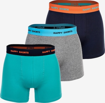 Happy Shorts Boxershorts in Blauw: voorkant