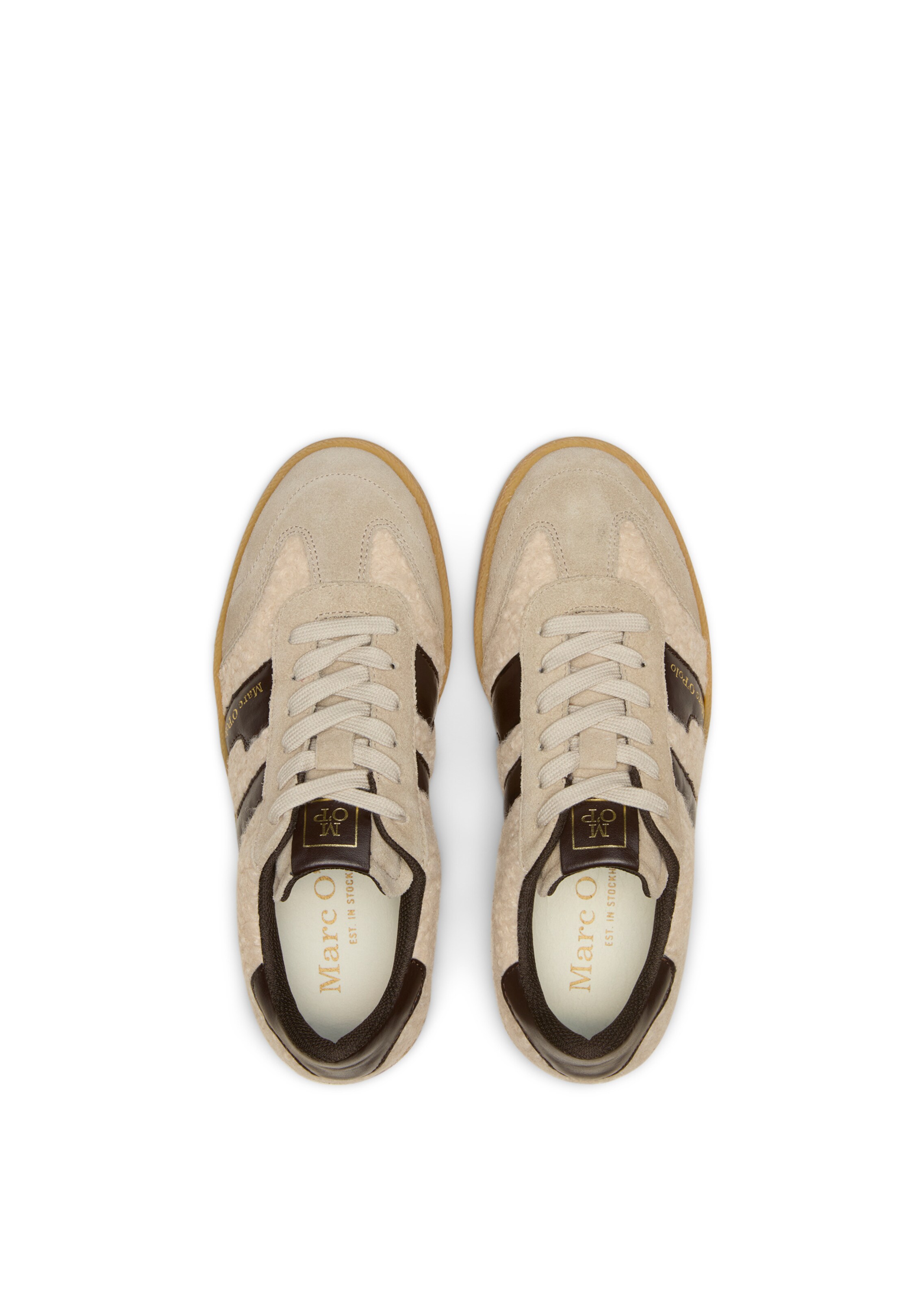 Marc O'Polo Platform trainers in Brown