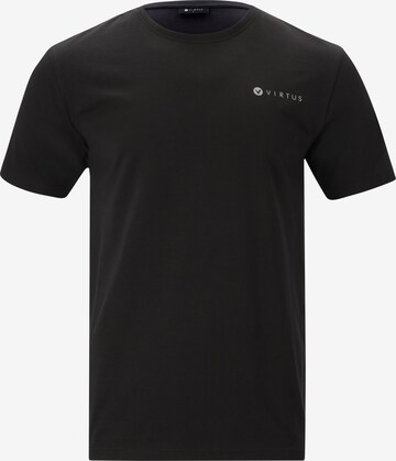 Virtus Shirt 'Saulto' in Zwart: voorkant