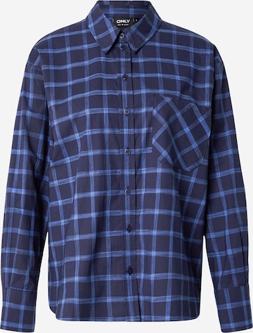 ONLY - Blusa 'ONLTea' en azul: frente