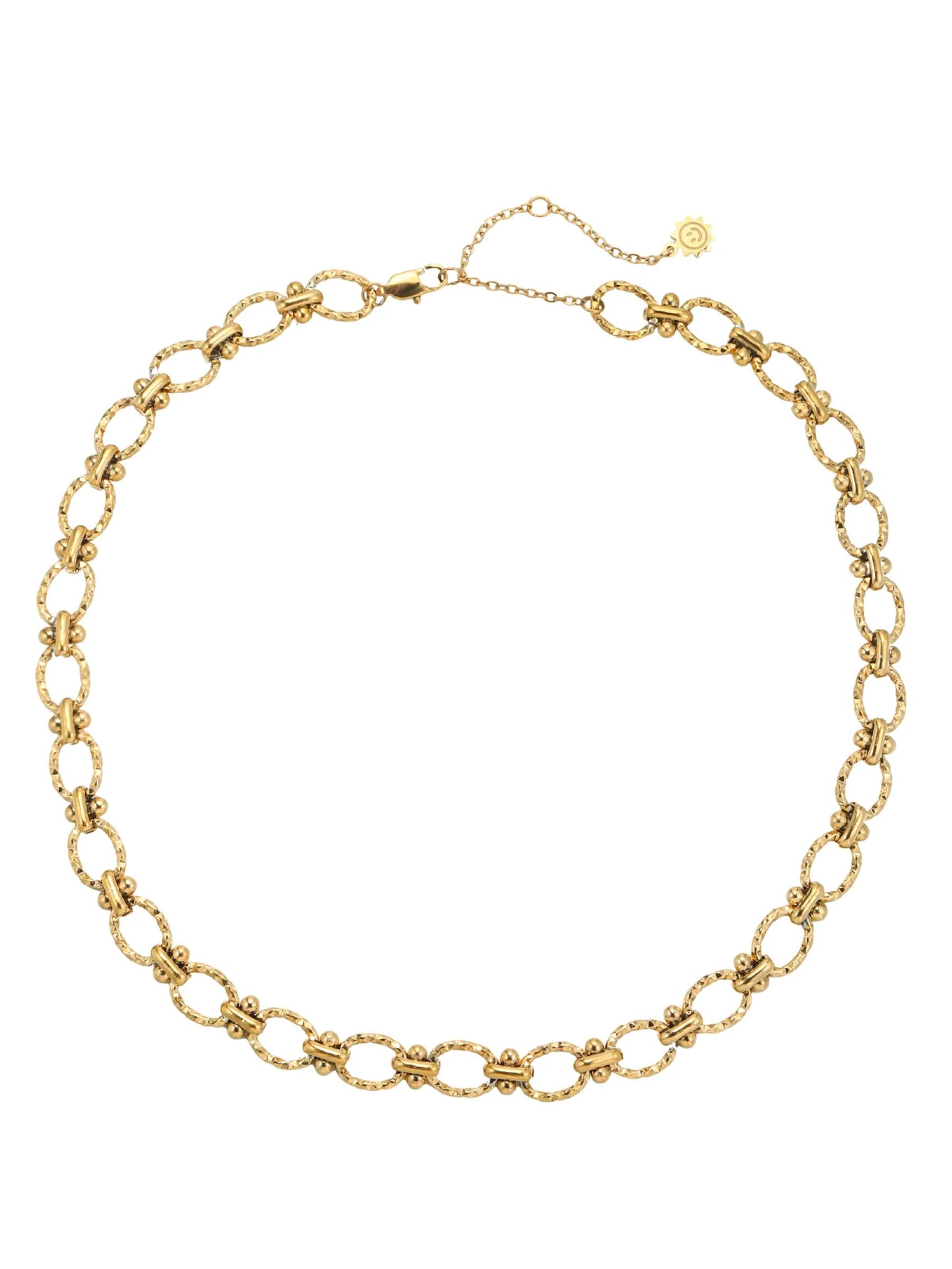 Collana 'Textured Link' di Hey Happiness in oro