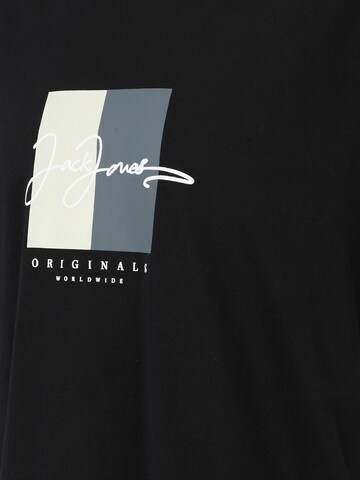 Jack & Jones Plus Shirt 'JORFrederiksberg' in Black