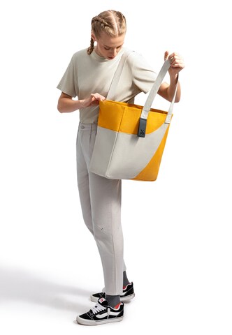 Kaft Shopper 'Meclo' in Yellow