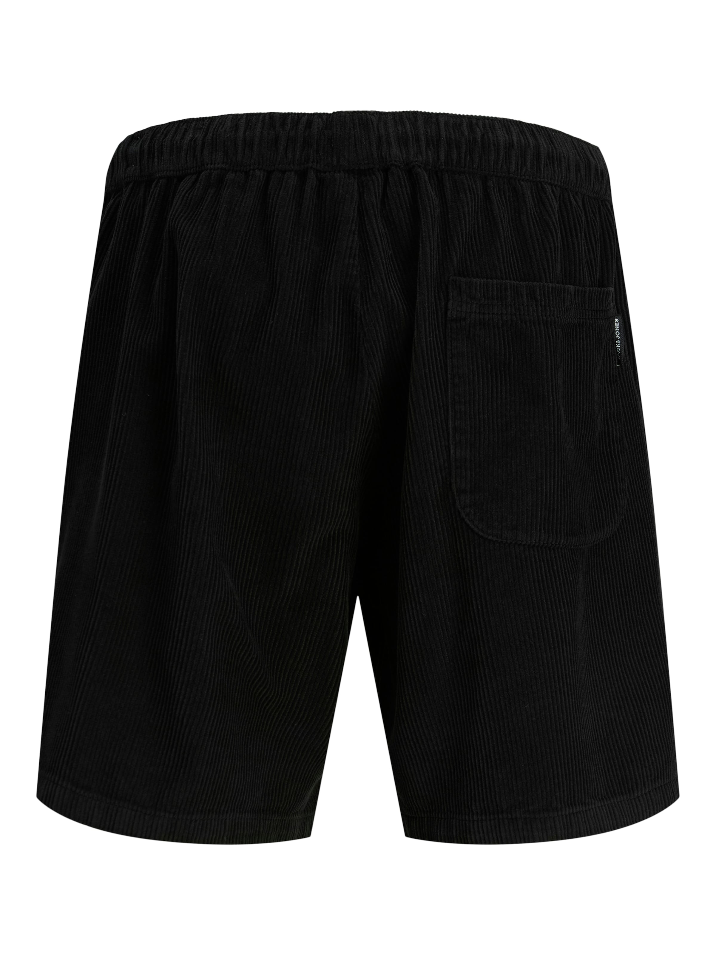 JACK & JONES Bő szár Nadrág - fekete