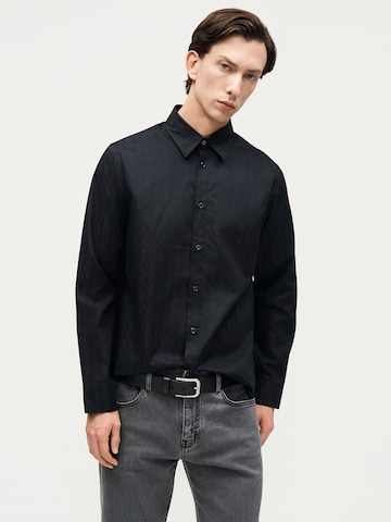 Regular fit Camicia di ARMANI EXCHANGE in blu