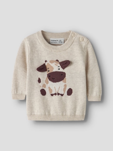 NAME IT - Jersey en beige