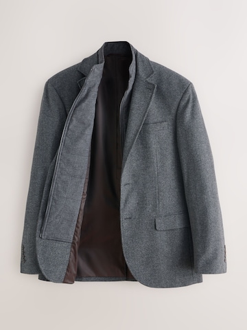Coupe regular Veste de costume Next en gris