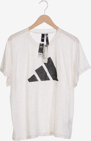 ADIDAS PERFORMANCE Top & Shirt in XXL in White: front