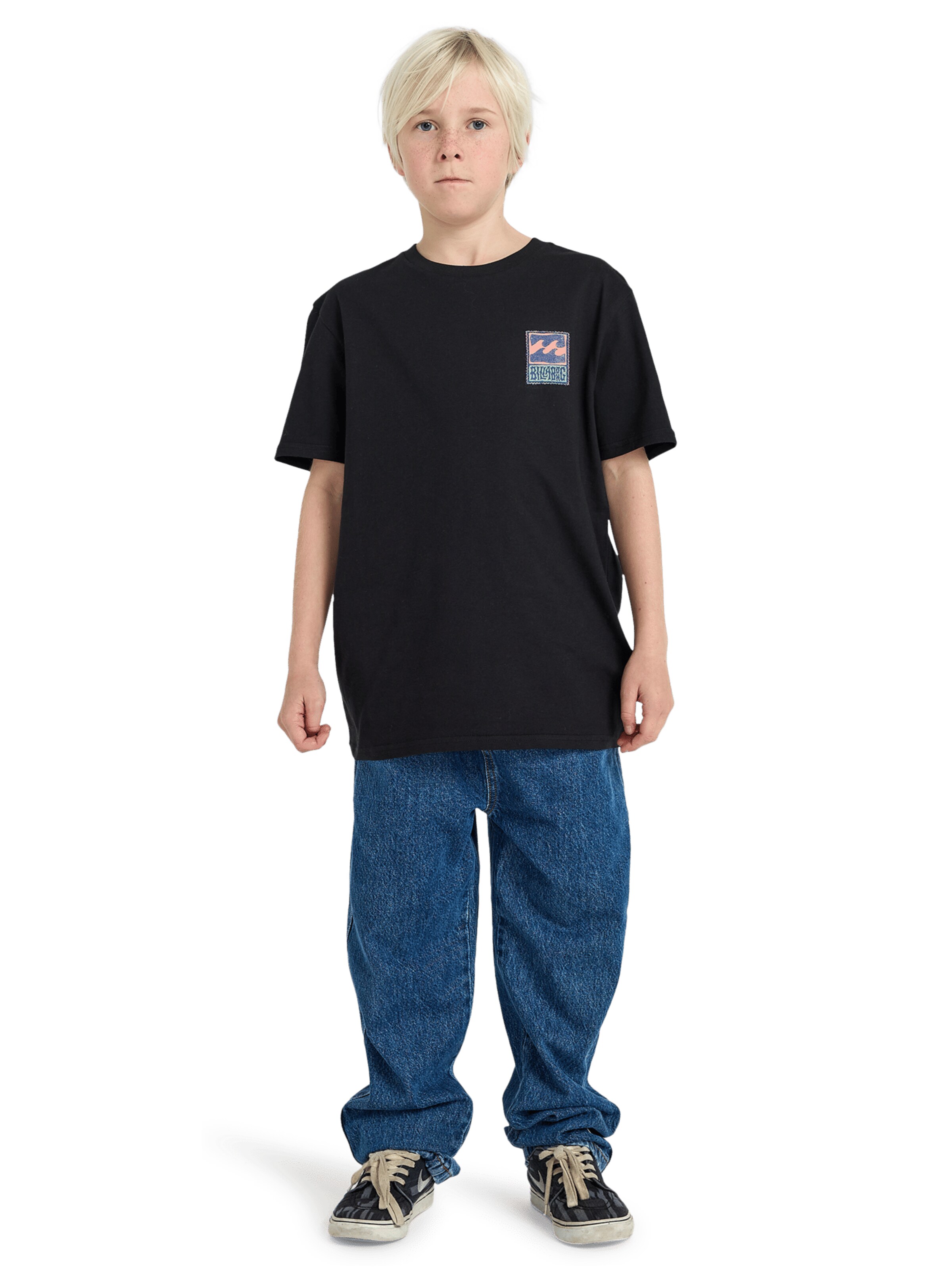 BILLABONG Shirt 'Stamp' in Black