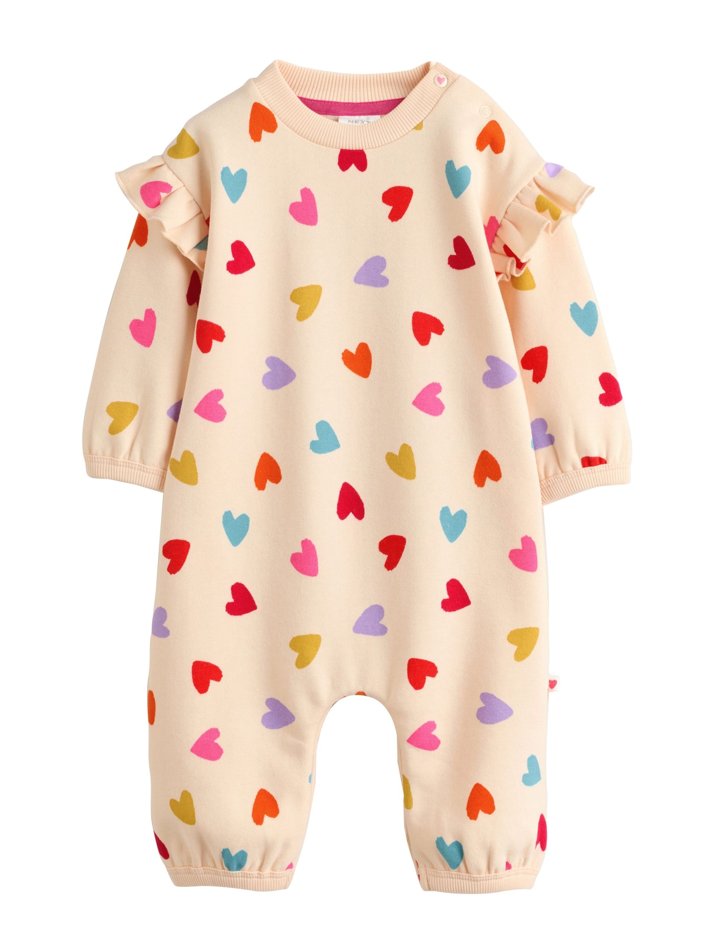 Next - Pijama entero/body en beige: frente