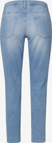 BRAX Slimfit Bandplooi jeans 'Merrit' in Blauw