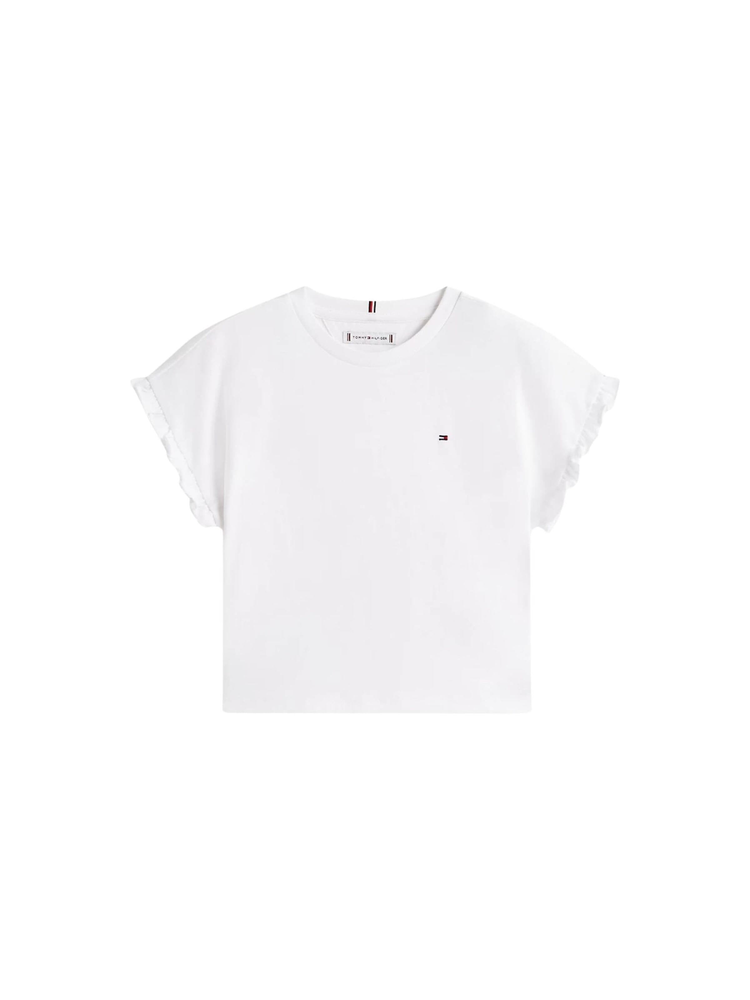 Tommy Hilfiger Kids - Camiseta en blanco: frente
