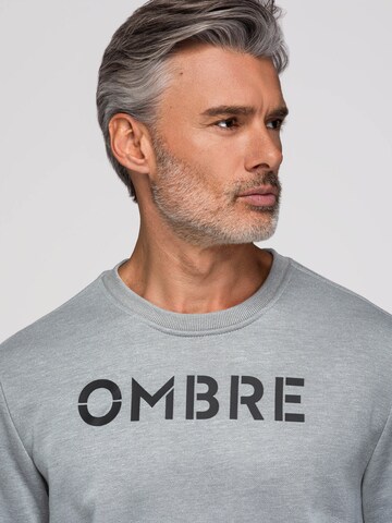 Ombre Sweatshirt i grå