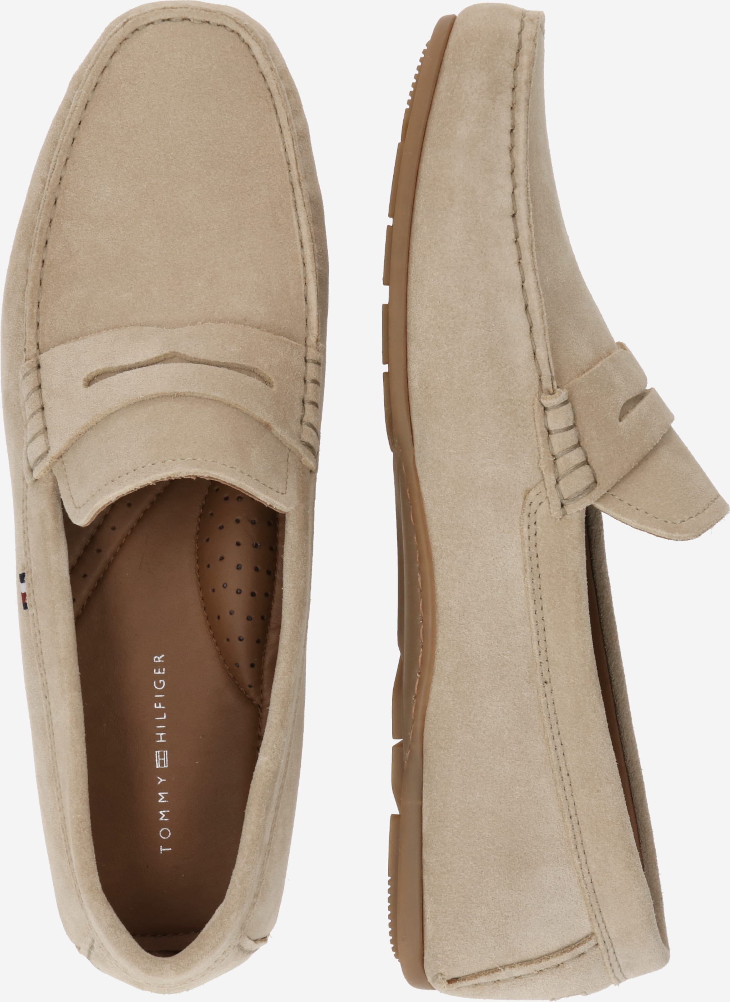 TOMMY HILFIGER Mokassin in Sand | ABOUT YOU