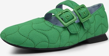 Ballerina ' Casi Myra ' di CAMPER in verde: frontale