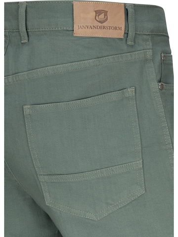 Jan Vanderstorm Loose fit Jeans ' Gunnar ' in Green