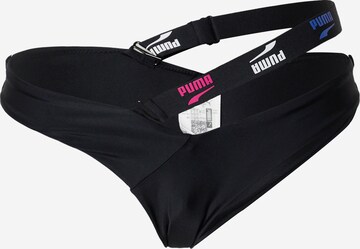 PUMA Bikini Bottoms in Black: front