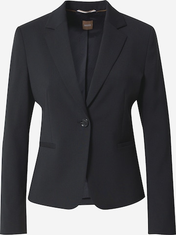 Blazer 'Jarua' BOSS en noir : devant