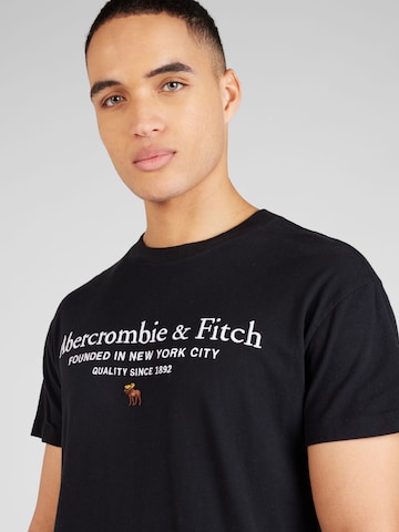 Abercrombie & Fitch T-Shirt 'HERITAGE in Schwarz