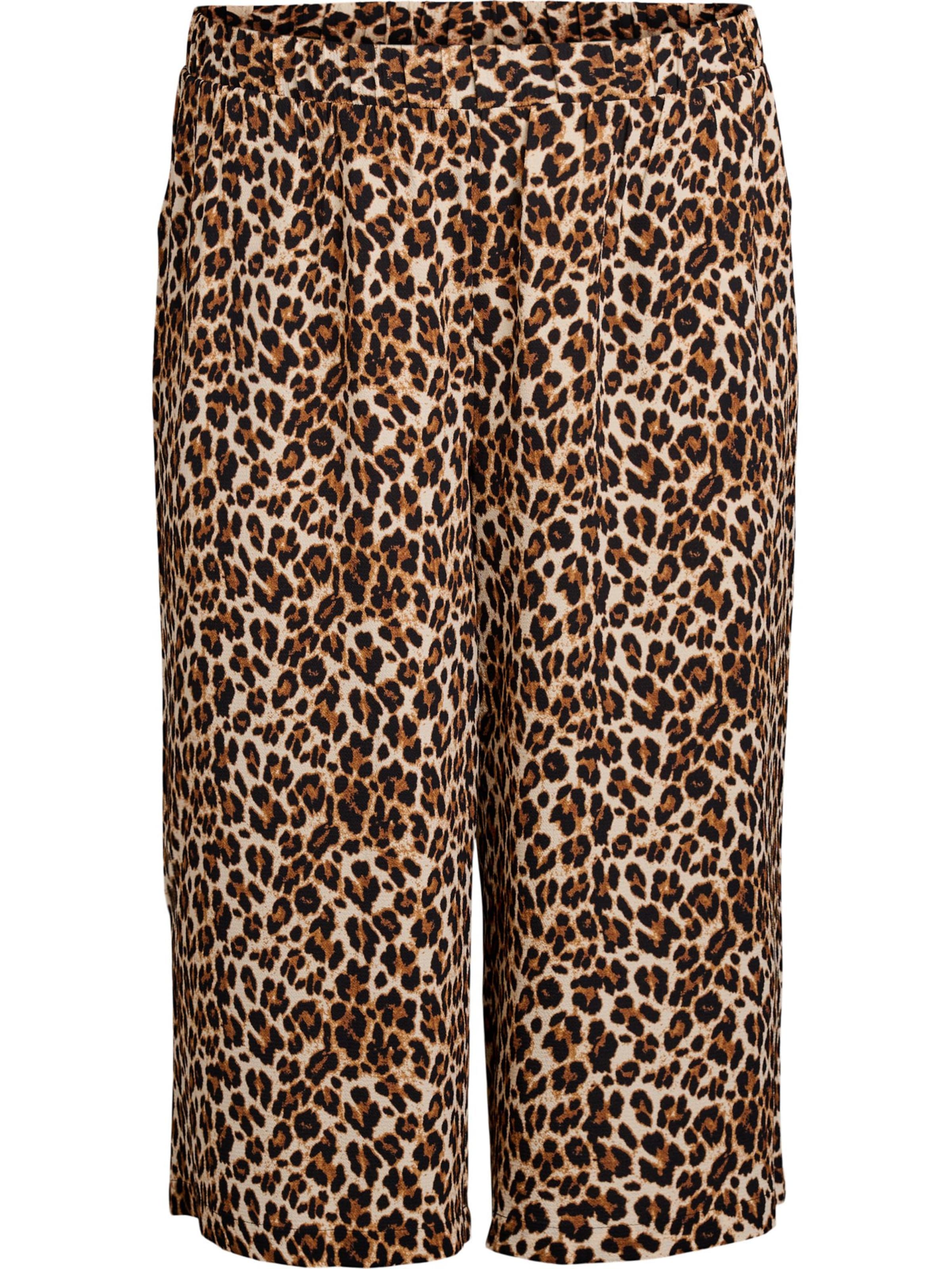 Zizzi Loosefit Bukser 'CAANNI' i brun: forside