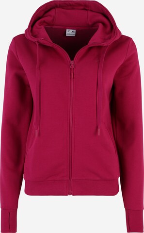 4F Sportief sweatvest in Roze: voorkant