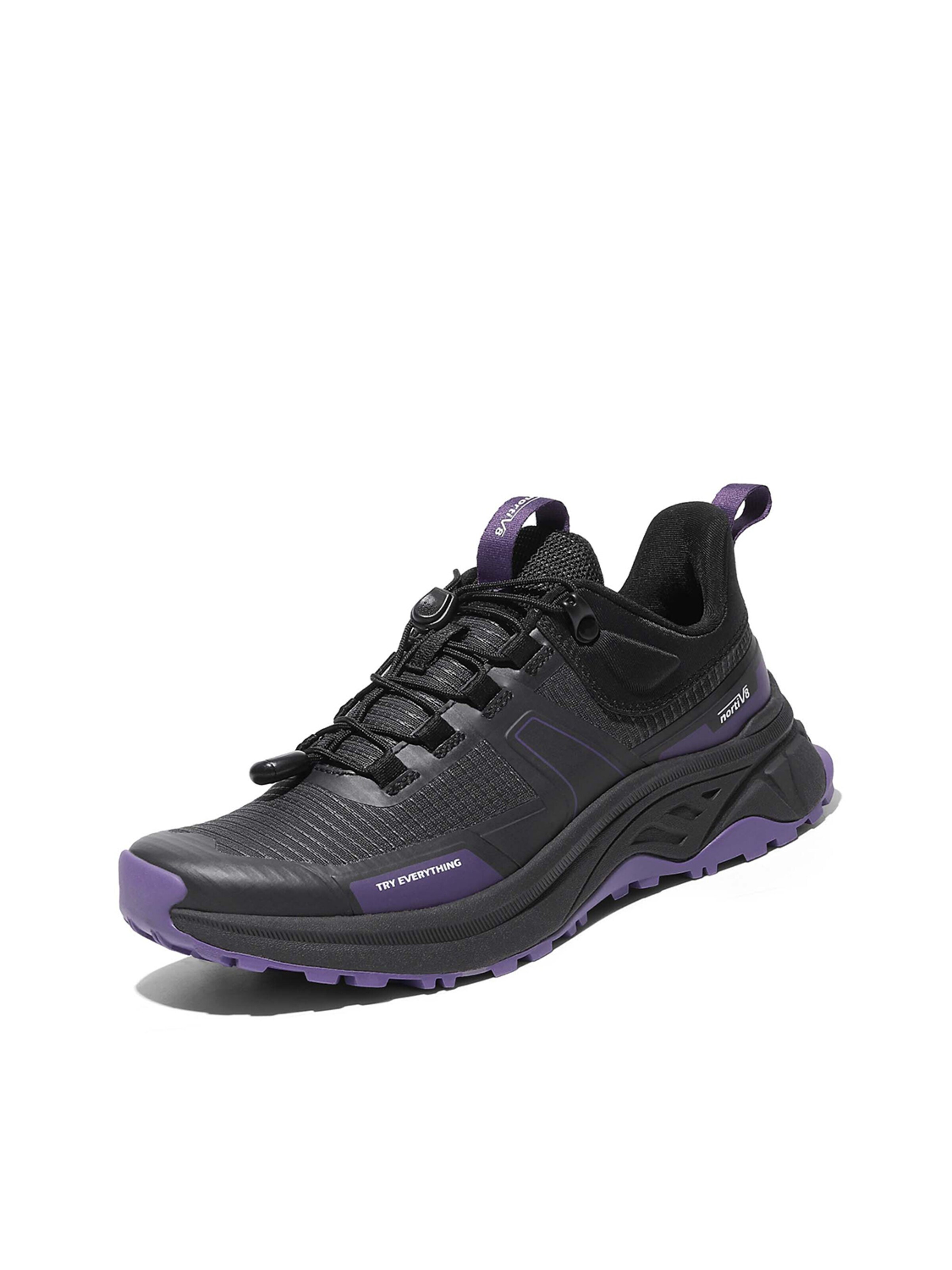 NORTIV 8 Flats in Purple: front