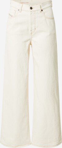 Regular Pantalon DIESEL en blanc : devant