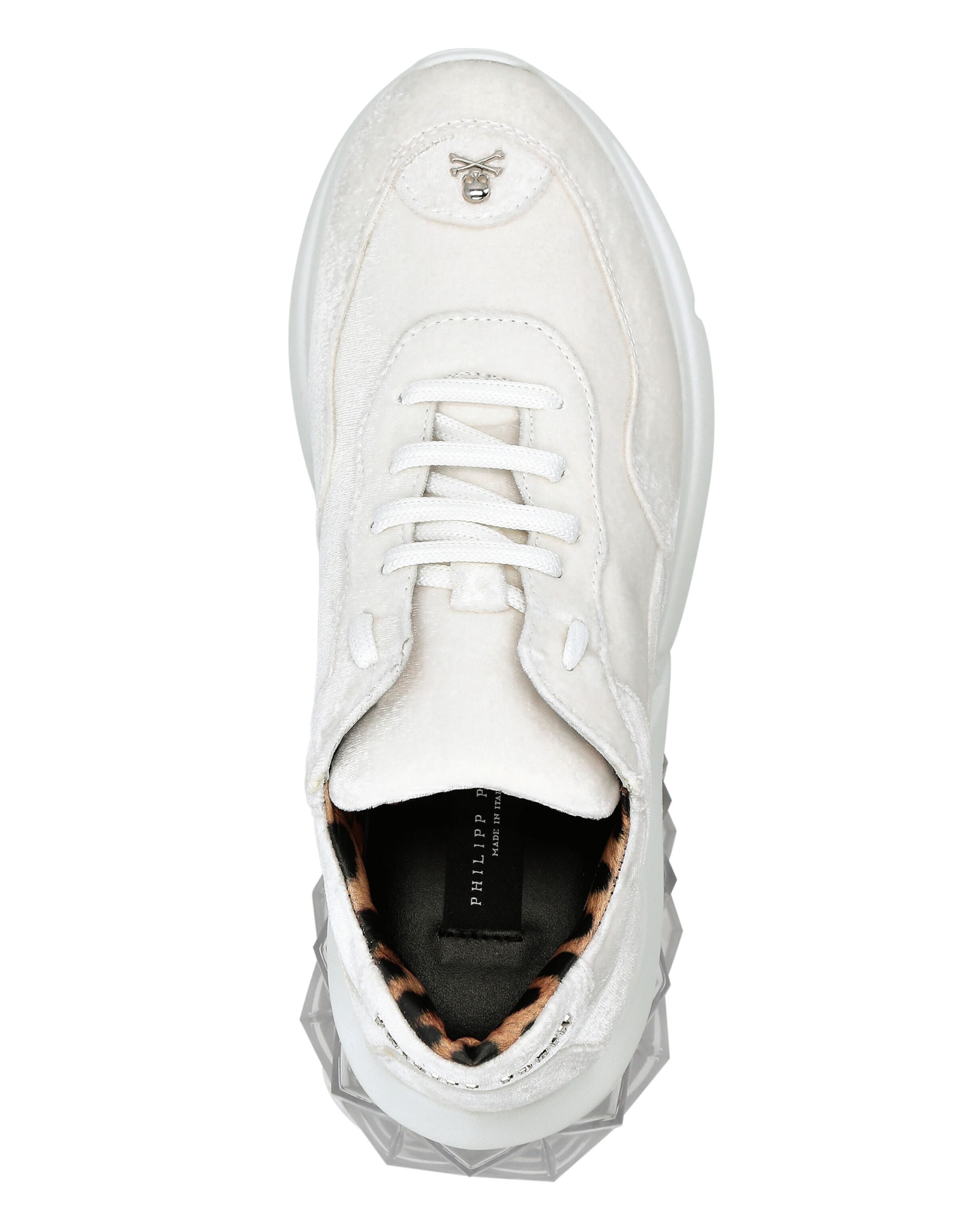 Philipp Plein - Sapatilhas baixas em branco