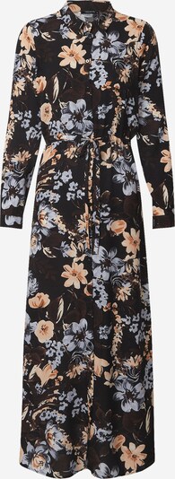 Trendyol Robe-chemise en bleu / bleu fumé / noir, Vue avec produit