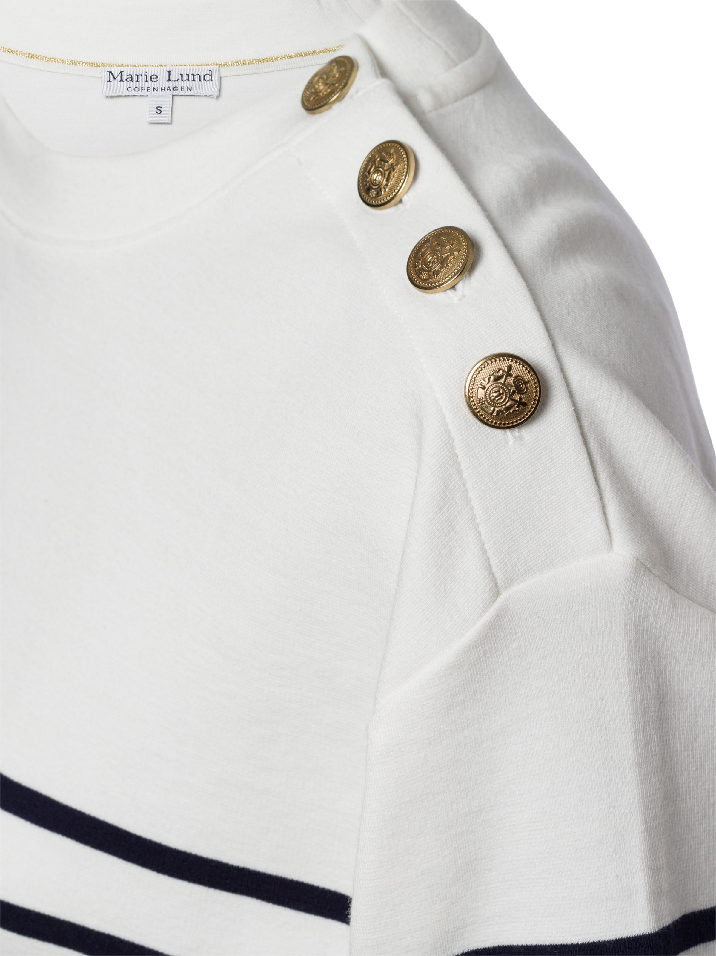 Marie Lund Sweatshirt in White