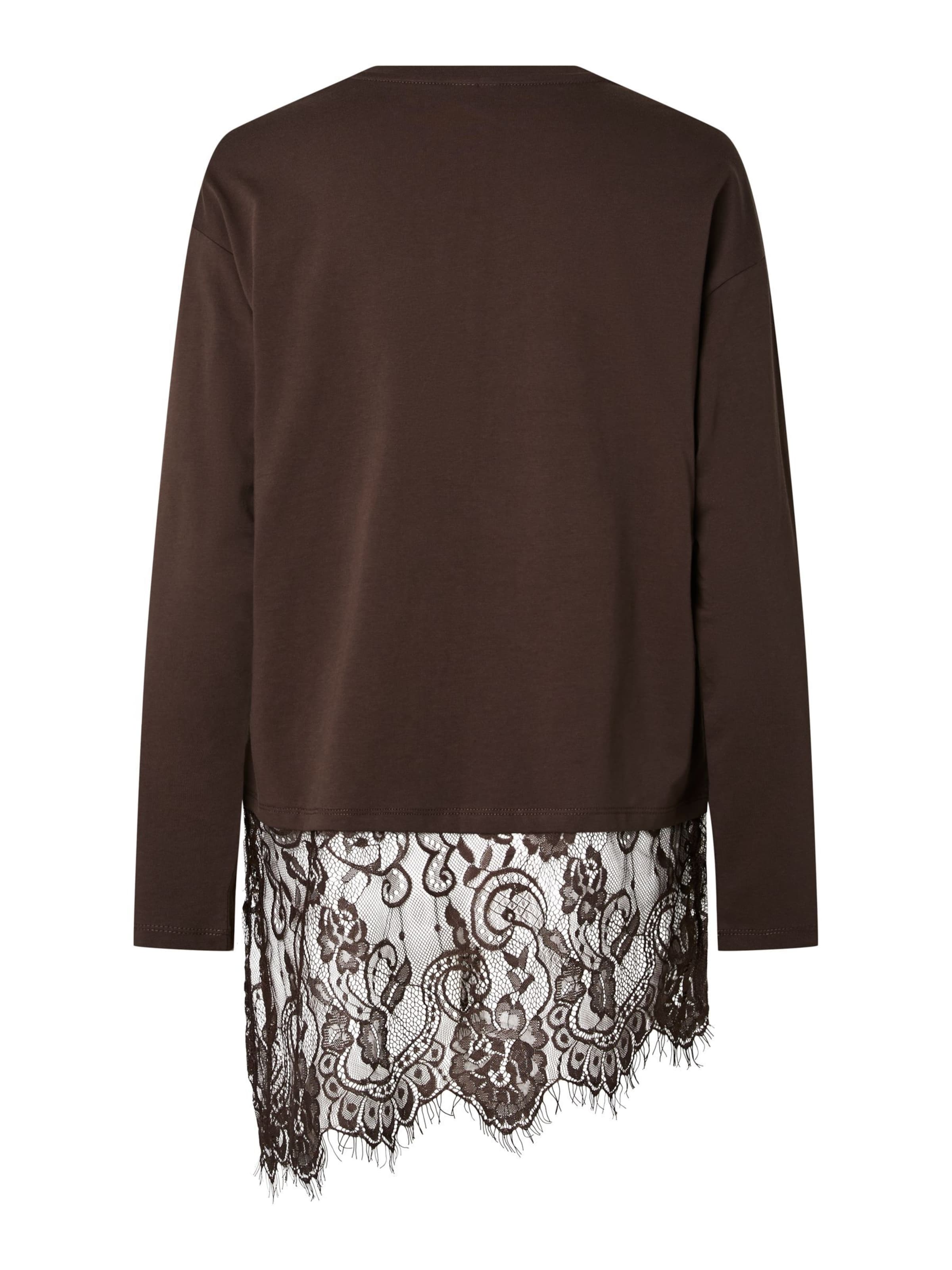 PIECES Shirt 'PCMave' in Brown