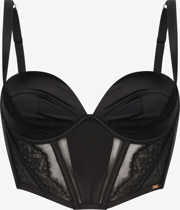 Hunkemöller Bra 'Nicole' in Black: front