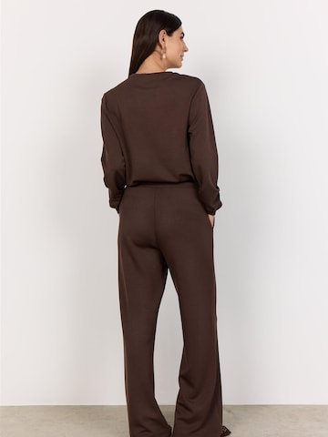 Soyaconcept Regular Trousers 'Soyaconcept Banu265 bruin' in Brown