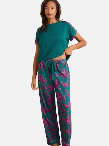 love & roses Pijama in Grün: Vorderseite