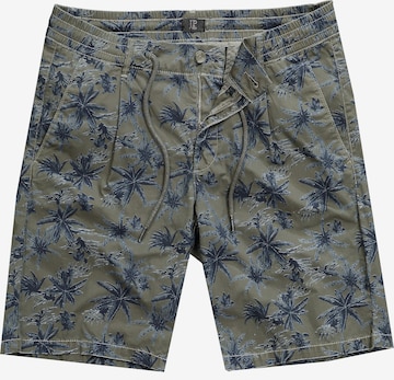 JP1880 Regular Broek in Groen: voorkant