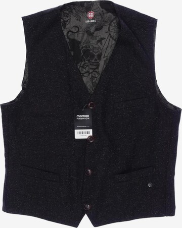 CG CLUB OF GENTS Vest in L-XL in Black: front