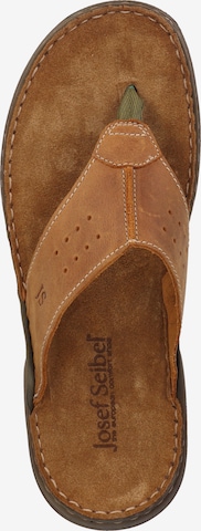 JOSEF SEIBEL T-Bar Sandals 'Maverick' in Brown