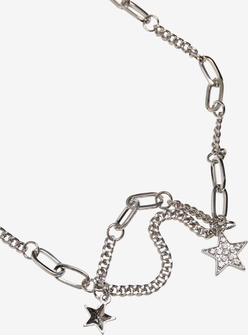 Urban Classics Necklace 'Crystal Stars' in Silver
