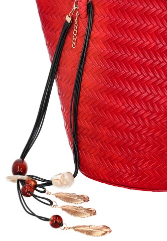 faina - Bolso de mano en rojo