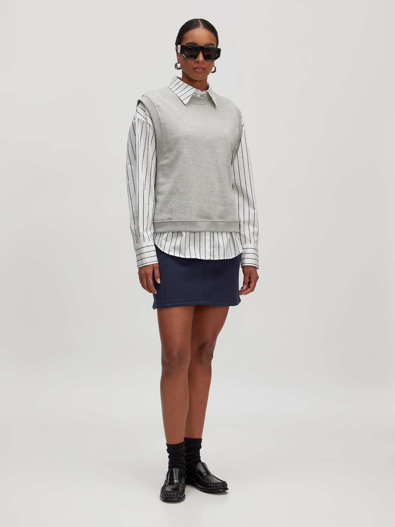 EDITED Produkte Pullunder 'Ibar' grau