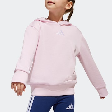rožinė ADIDAS SPORTSWEAR Sportinio tipo megztinis 'Essentials'